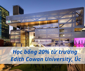 Học bổng 20% trường Edith Cowan University, Úc 2024
