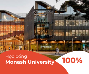 Học bổng 100% từ Monash University, Úc 2024