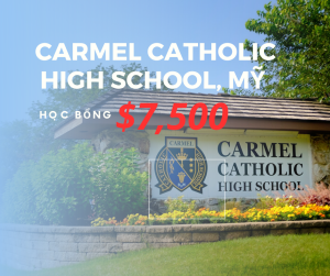 Học bổng $7,500 trường Carmel Catholic High School, Mỹ 2024
