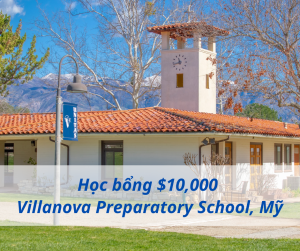 Học bổng $10,000 trường Villanova Preparatory School, Mỹ  2024