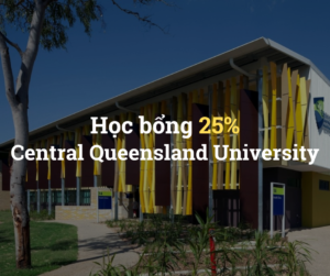 Học bổng 25% trường Central Queensland University, Úc 2024