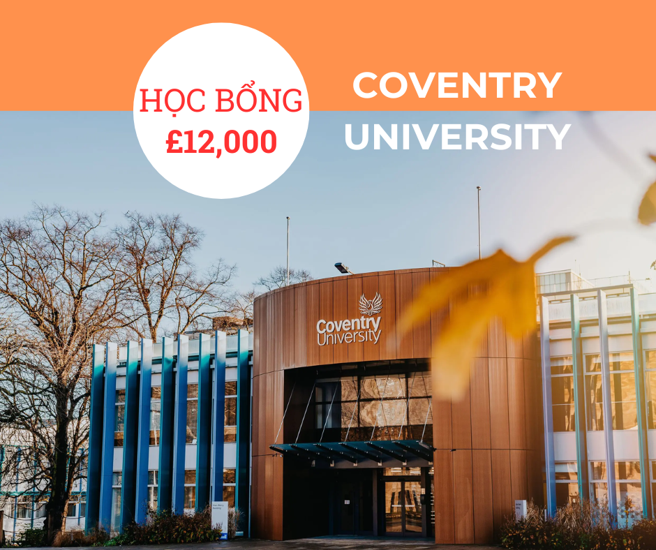 học bổng £12,000