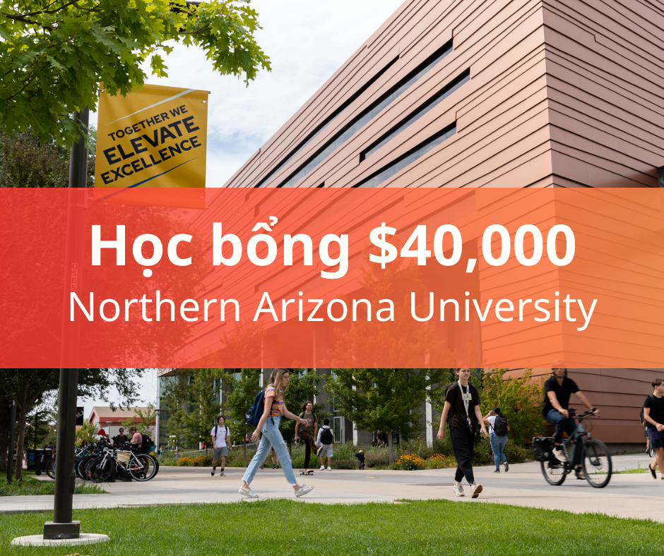Học bổng $40,000 trường Northern Arizona University, Mỹ 2024