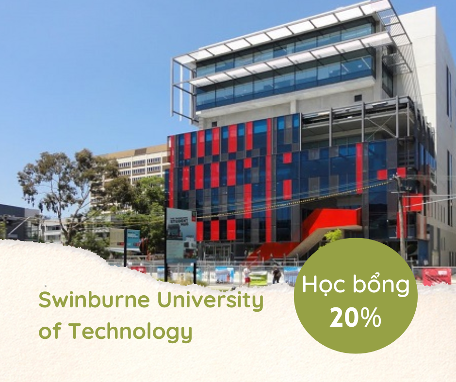 Học bổng 20% trường Swinburne University of Technology, Úc 2024