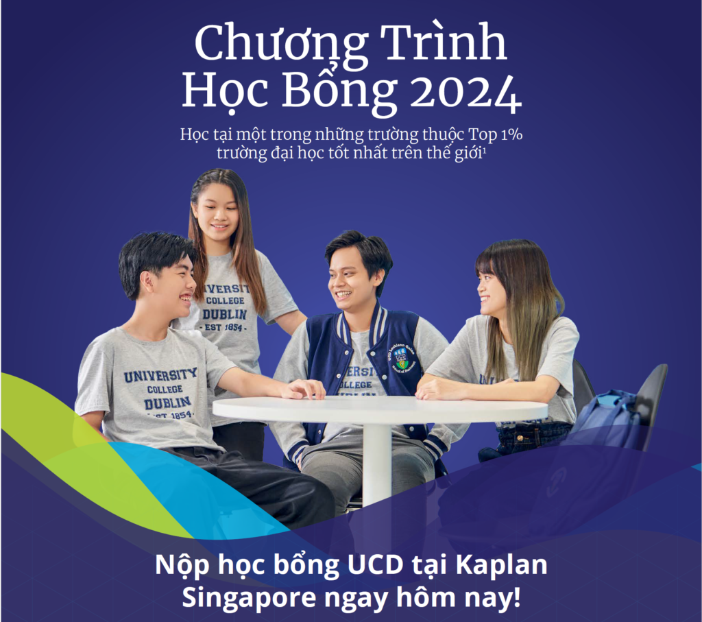 Học bổng S$10,000 trường University College Dublin, Ireland 2024