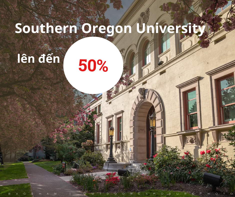 Học bổng 50% trường Southern Oregon University, Mỹ 2024