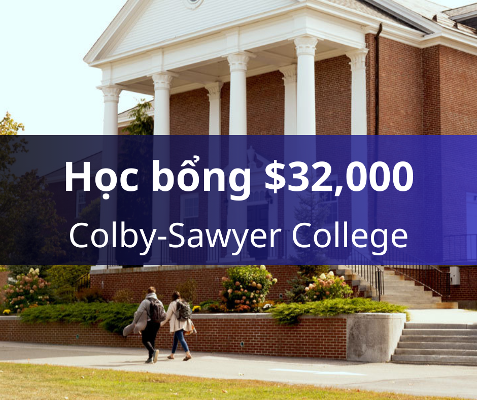 Học bổng $32,000 USD trường Colby-Sawyer College, Mỹ