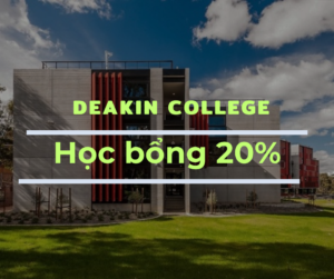 Học bổng 20% Trường Deakin College, Úc 2024