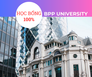 Học bổng 100% trường BPP University, Anh 2024