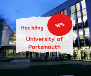 Học bổng 50% trường University of Portsmouth, Anh 2024