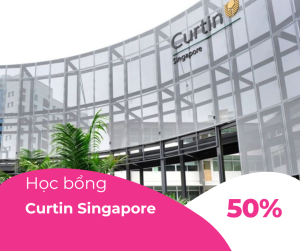 Học bổng 50% trường Curtin Singapore 2024