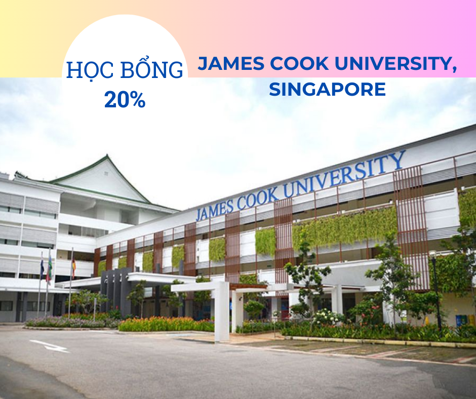 Học bổng 100% Trường James Cook University (JCU), Singapore 2024