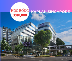 Học bổng S$10,000 tại Kaplan Singapore 2024