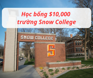 "Sốp Bing" trường Cao đẳng tại Utah, Mỹ với Học phí chỉ $10,000/năm