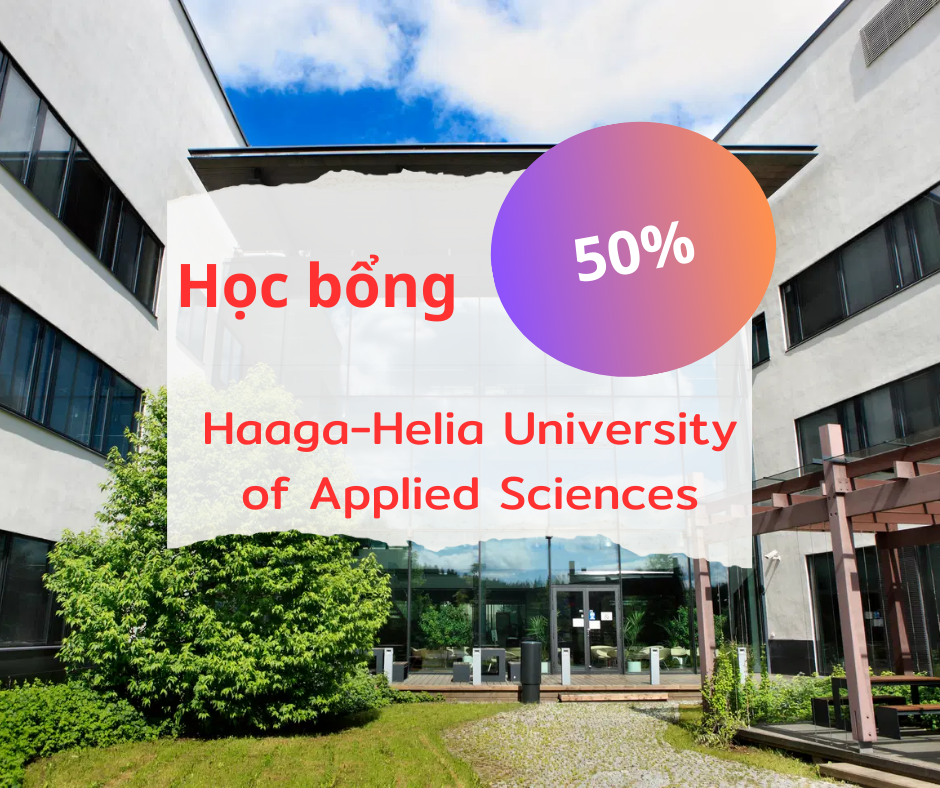 Học bổng 50% trường Haaga-Helia University of Applied Sciences, Phần Lan 2024