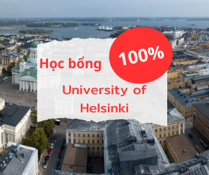 Học bổng 100% trường University of Helsinki, Phần Lan