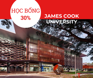 Học bổng 30% trường James Cook University, Úc 2024