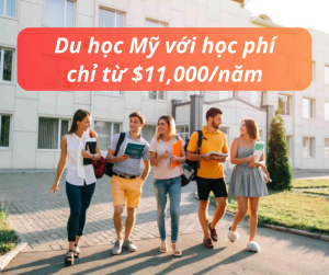 Du học Mỹ với học phí chỉ từ $11,000/năm- Kỳ Mùa Xuân 2025