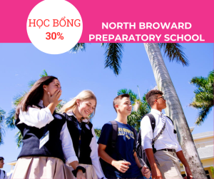 Học bổng 30% trường North Broward Preparatory School - Florida, Mỹ 2025