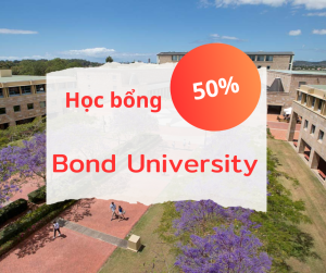 Học bổng 50% trường Bond University, Úc 2025