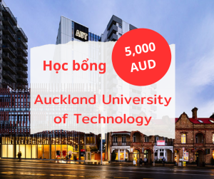 Học bổng 5,000 NZD từ Auckland University of Technology, New Zealand 2025