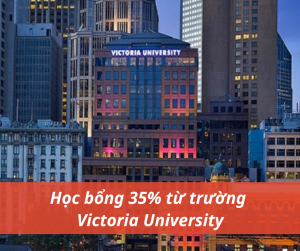 Học bổng 35% trường Victoria University, Victoria - Úc 2025