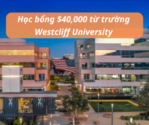 Học bổng $40,000 trường Westcliff University, California - Mỹ 2025
